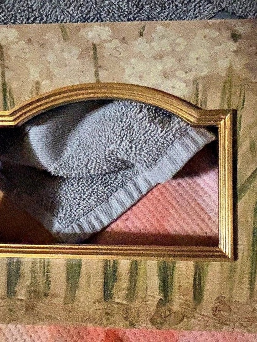 Framed Mixed Media Textile Art